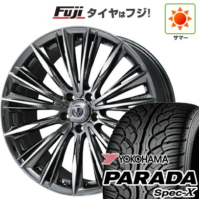 【新品国産車用 5穴114.3車】 夏タイヤ ホイール4本セット 235/55R20 ヨコハマ PARADA Spec-X RAYS レイズ ベルサス ストラテジーア ヴォウジェ 20インチ