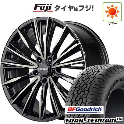 新品国産車用 5穴114.3車 夏タイヤ ホイール4本セット 225/60R18 BFGoodrich トレールテレーンT/A ORBL RAYS ベルサス CC ヴォウジェ LIMITED (6EZ) 18インチ