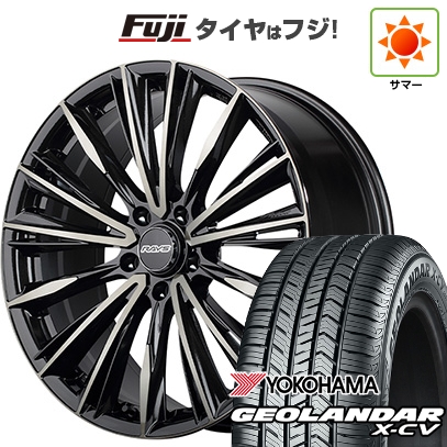 【新品国産車用5穴114.3】 | 夏タイヤ ホイール4本セット | 255/45R20 | ヨコハマ ジオランダー X-CV G057 | ヴォウジェ LIMITED (6EZ) | 20インチ