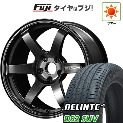 【新品国産車用5穴114.3】 | 夏タイヤ ホイール4本セット | 235/55R20 | デリンテ DS2 SUV(限定) | TE37 サーガ S-plus 20インチ