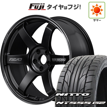 パンク保証付き 新品国産車用5穴114.3 | 夏タイヤ ホイール4本セット | 245/30R20 | ニットー NT555 G2 | TE37 サーガ S-plus Black Shadow | 9J 20インチ