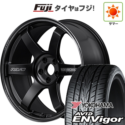 【新品国産車用5穴114.3】 | 夏タイヤ ホイール4本セット | 245/40R19 | エイビッド エンビガーS321 | TE37 サーガ S-plus Black Shadow | 9.5J 19インチ