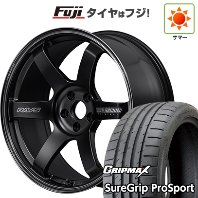 【新品国産車用5穴114.3】 | 夏タイヤ ホイール4本セット | 225/40R18 | Sure Grip PRO SPORT BSW | TE37 サーガ S-plus Black Shadow 18インチ