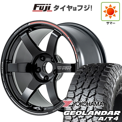 【新品国産車用5穴114.3】 | 夏タイヤ ホイール4本セット | 225/60R17 | ジオランダー A/T4 G018 RBL | TE37 サーガ S-plus TIME ATTACK 17インチ