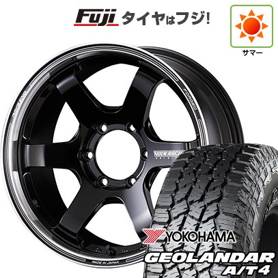 【新品国産車用 6穴139.7車】 夏タイヤ ホイール４本セット 285/65R18 ヨコハマ ジオランダー A/T4 G018 RBL レイズ ボルクレーシング TE37SB ツアラー 18インチ