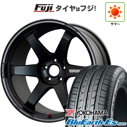 【新品国産車用5穴114.3】 | 夏タイヤ ホイール4本セット | 225/35R19 | ヨコハマ ブルーアース ES32 | TE37ULTRA トラックエディションII | 19インチ