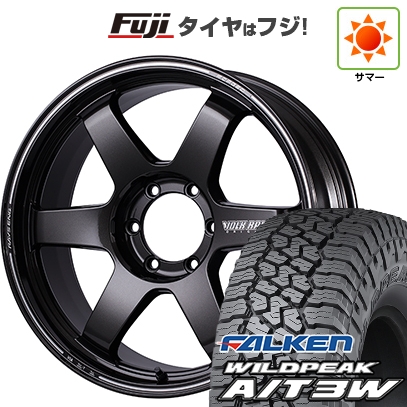 新品 ランクル300 夏タイヤ ホイール4本セット 285/55R20 ファルケン ワイルドピーク A/T3W ボルクレーシング TE37ULTRA ラージPCD 8.5J 20インチ