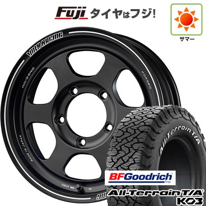 【新品】ジムニーシエラ 夏タイヤ ホイール4本セット 215/70R16 BFG オールテレーンT/A KO3 RWL RAYS レイズ ボルクレーシング TE37XT FOR J 16インチ