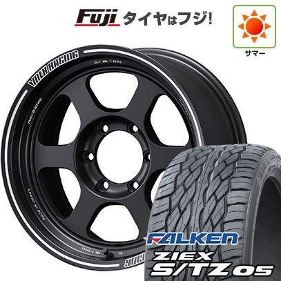 【新品】プラド/ハイラックス 夏タイヤ ホイール４本セット 265/60R18 ファルケン ジークス S/TZ 05 レイズ ボルクレーシング TE37XT 18インチ