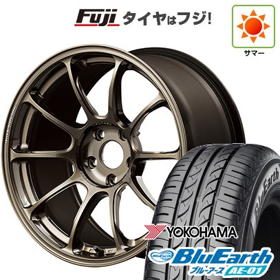 【新品】クロスビー/イグニス 夏タイヤ ホイール4本セット 175/60R16 ヨコハマ ブルーアース AE-01 RAYS レイズ ボルクレーシング ZE40 16インチ