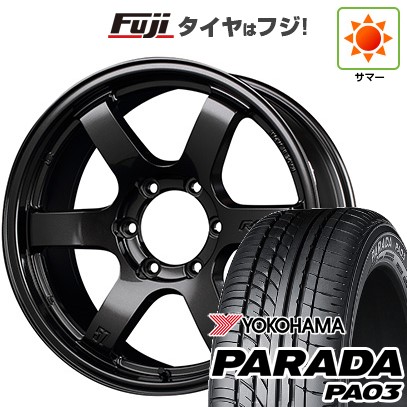 PARADA PA03 【新品】ハイエース200系 夏タイヤ ホイール4本セット