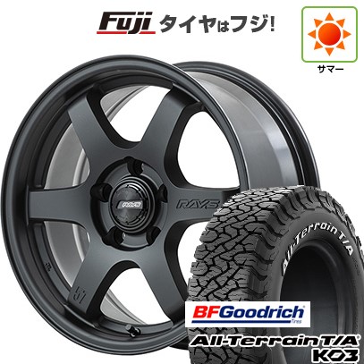 【新品】デリカD5 夏タイア 銀輪4本仕かける 215/70R16 BF好ましい分限者 オールテレーンT/A KO3 RWL RAYS レイズ グラムライツ 57DR-X2 16in