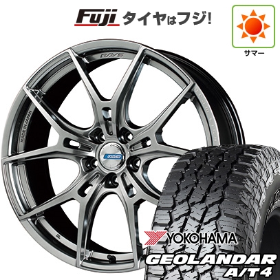 【新品国産車用 5穴114.3車】 夏タイア 車輪4本仕掛ける 235/60R18 ヨコハマ ジオランダー A/T4 G018 RBL RAYS グラムライツ 57FXZ LIMITED EDITION 18in 夏タイヤ、ホイールセット-タイヤ、ホイール