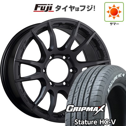 グリップマックス 【新品】ハイエース200系 夏タイヤ ホイール4本