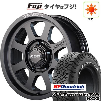 【新品】ジムニーシエラ 夏タイヤ ホイール4本セット 225/70R16 BFグッドリッチ オールテレーンT/A KO3 RWL RAYS レイズ デイトナ D108 16インチ