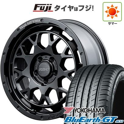 【新品国産車用 5穴100車】 夏タイヤ ホイール4本セット 225/40R18 ヨコハマ ブルーアース GT AE51 RAYS レイズ デイトナ M9+ 18インチ