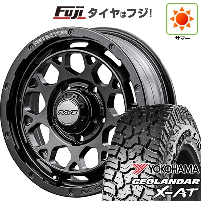 【新品】ジムニーシエラ/ジムニーノマド 夏タイヤ ホイール4本セット 215/70R16 ヨコハマ ジオランダー X-AT G016 レイズ デイトナ M9+ SPEC-M 16インチ