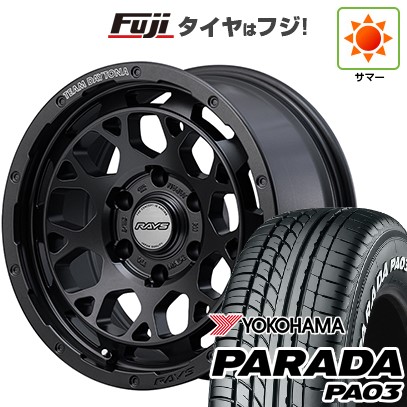 PARADA PA03 【新品】ハイエース200系 夏タイヤ ホイール4本セット 