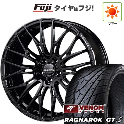 【新品国産車用 5穴114.3車】 夏タイヤ ホイール4本セット 235/35R20 ヴェノムパワー ラグナロクGTS BSW(限定) RAYS レイズ ホムラ 2X10BD 20インチ