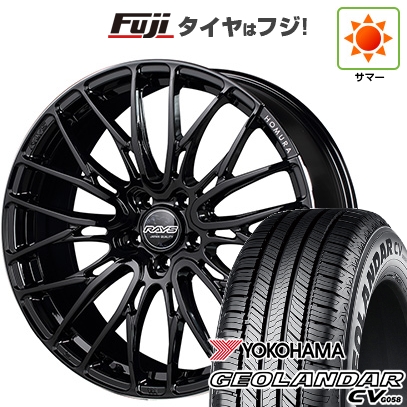 【新品国産車用5穴114.3】 | 夏タイヤ ホイール4本セット | 235/60R18 | ヨコハマ ジオランダー CV G058 | RAYS レイズ ホムラ 2X10BD | 7.5J 18インチ