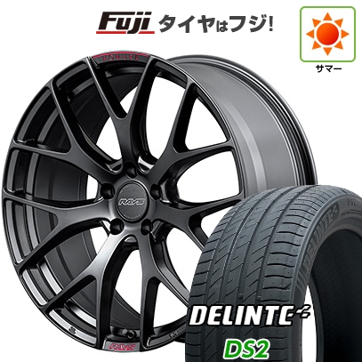 【新品国産車用5穴114.3】 | 夏タイヤ ホイール4本セット | 245/40R20 | デリンテ DS2(限定) | RAYS レイズ ホムラ 2X7FT SPORT EDITION | 8.5J 20インチ