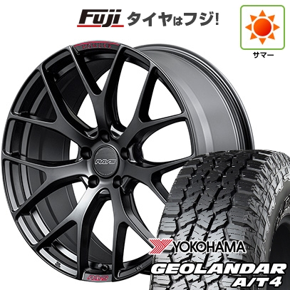 GEOLANDAR - 【新品国産車用5穴114.3】 | 夏タイア 車輪4本仕掛ける | 225/60R18 | ジオランダー A/T4 G018 RBL | ホムラ 2X7FT SPORT EDITION 18in 自動車-車、バイク、自転車-夏タイヤ、ホイールセット