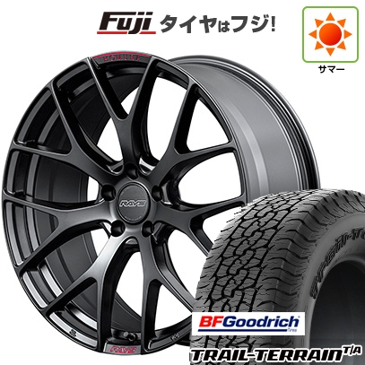 新品国産車用 5穴114.3車 夏タイヤ ホイール4本セット 235/60R18 BFグッドリッチ トレールテレーンT/A ORBL RAYS レイズ ホムラ 2X7FT SPORT EDITION 18インチ