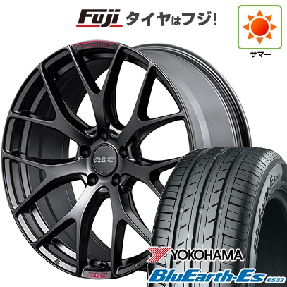 【新品国産車用5穴114.3】 | 夏タイヤ ホイール4本セット | 225/35R19 | ヨコハマ ブルーアース ES32 | RAYS レイズ ホムラ 2X7FT SPORT EDITION | 19インチ