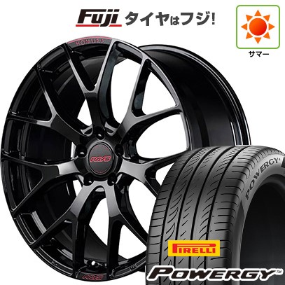 AZENIS 【新品国産車用 5穴114.3車】 夏タイヤ ホイール4本セット 225 