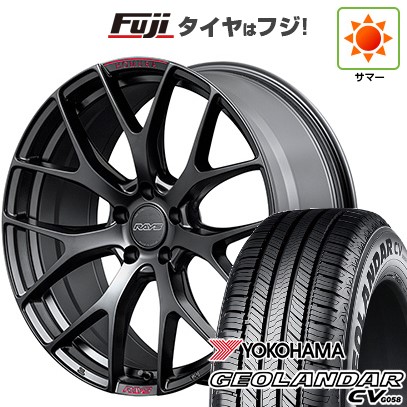 ヨコハマタイヤ - 【新品国産車用 5穴114.3車】 夏タイア 車輪4本仕掛ける 215/50R18 ヨコハマ ジオランダー CV G058 RAYS レイズ ホムラ 2X7FT SPORT EDITION 18in 夏タイヤ、ホイールセット-タイヤ、ホイール
