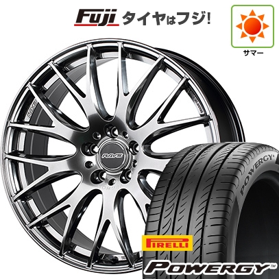 【新品国産車用5穴114.3】 | 夏タイヤ ホイール4本セット | 245/45R19 | ピレリ パワジー | RAYS レイズ ホムラ 2X9Plus | 19インチ