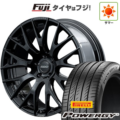 【新品国産車用 5穴114.3車】 夏タイヤ ホイール4本セット 245/40R20 ピレリ パワジー RAYS レイズ ホムラ 2X9R 20インチ