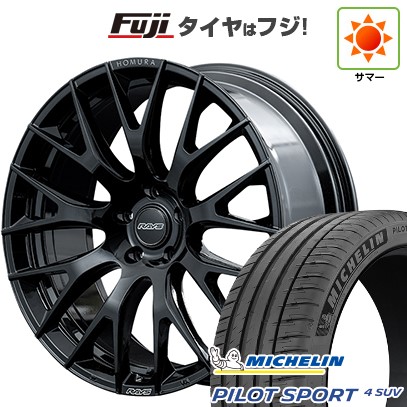 【新品】40系アルファード/ヴェルファイア用 夏タイヤ ホイール4本セット 245/45R20 ミシュラン パイロット スポーツ4 SUV RAYS レイズ ホムラ 2X9R 20インチ