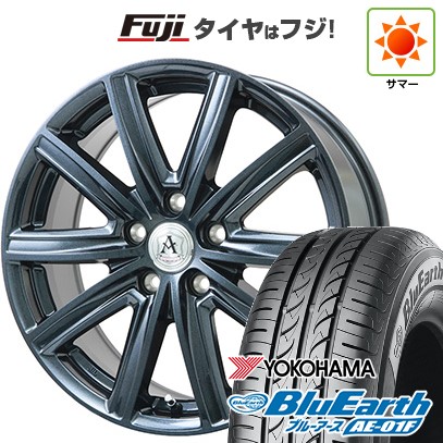 BluEarth 【新品国産車用 5穴114.3車】 夏タイヤ ホイール4本セット 