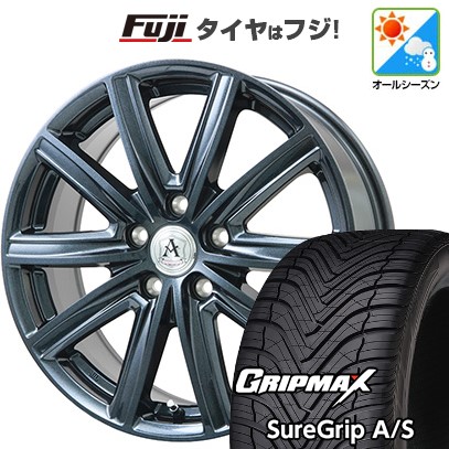 オールシーズンタイヤ ホイール4本セット 225/65R17 GRIPMAX SureGrip オールシーズン 2022年製 テクノピア アフロディーテ MZ 17インチ