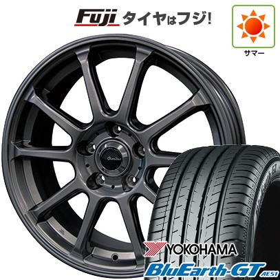 BluEarth 【新品国産車用 5穴100車】 夏タイヤ ホイール4本セット 195
