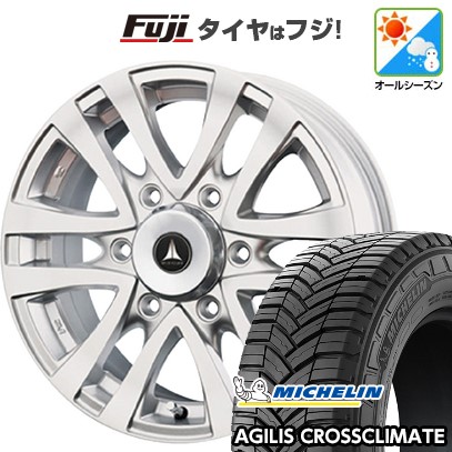CROSSCLIMATE 【新品】ハイエース200系 オールシーズンタイヤ ホイール 