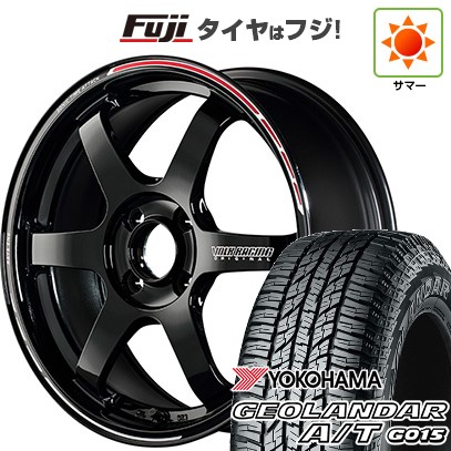 【新品 軽自動車】夏タイヤ ホイール４本セット 165/55R15 ヨコハマ ジオランダー A/T G015 RBL RAYS ボルクレーシング TE37 ソニック 15インチ