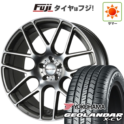 【新品国産車用5穴114.3】 | 夏タイヤ ホイール4本セット | 255/45R20 | ヨコハマ ジオランダー X-CV G057 | MLJ ハイペリオン CVM | 8.5J 20インチ