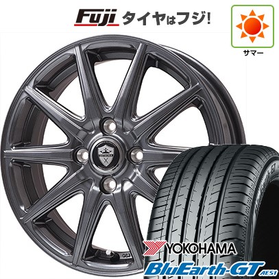 BluEarth 【新品国産4穴100車】 夏タイヤ ホイール4本セット 175/65R14 
