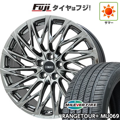 【新品国産車用 5穴114.3車】 夏タイヤ ホイール4本セット 245/45R20 ミレバー レンジツアープラスMU069（限定） クライメイト 鳳凰(HOUOH) 20インチ