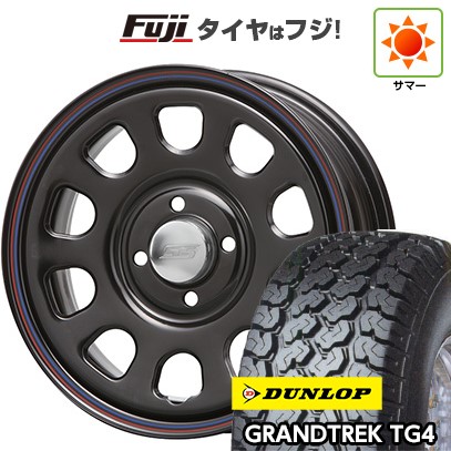 GRANDTREK 【新品 軽自動車】軽トラ 夏タイヤ ホイール4本セット