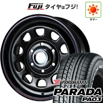 PARADA PA03 【新品】キャラバン 夏タイヤ ホイール4本セット 215 