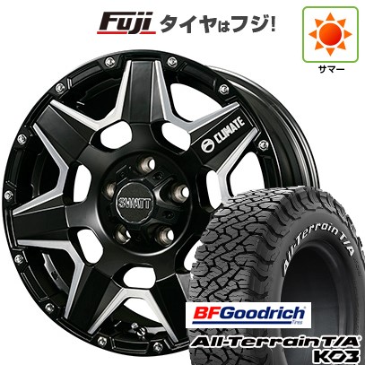 【新品国産車用 5穴114.3車】 夏タイヤ ホイール4本セット 215/65R16 BFグッドリッチ オールテレーンT/A KO3 RBL クライメイト スワット 16インチ