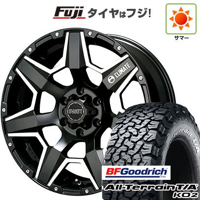 【新品国産車用 6穴139.7車】 夏タイヤ ホイール４本セット 275/70R17 BFグッドリッチ オールテレーンT/A KO2 RWL/RBL クライメイト スワット  17インチ