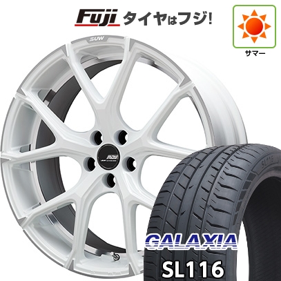 【新品国産車用5穴114.3】 | 夏タイヤ ホイール4本セット | 245/40R21 | ギャラクシア SL116(限定) | クライメイト SUW アリアLM-r | 21インチ