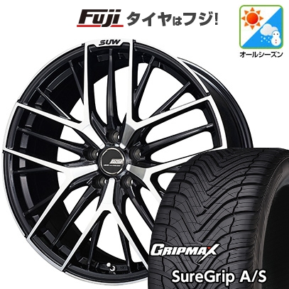 【新品国産車用5穴100】 | オールシーズンタイヤ ホイール4本セット | 225/40R19 | グリップマックス Sure Grip AS | クライメイト SUW アリアS5 19インチ