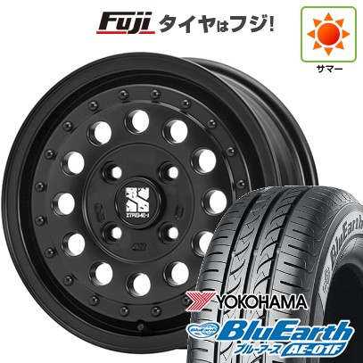 BluEarth 【新品国産車用 4穴100車】 夏タイヤ ホイール4本セット 185