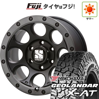 【新品国産車用 6穴139.7車】 夏タイヤ ホイール４本セット 285/70R17 ヨコハマ ジオランダー X-AT G016 MLJ エクストリームJ XJ03 17インチ