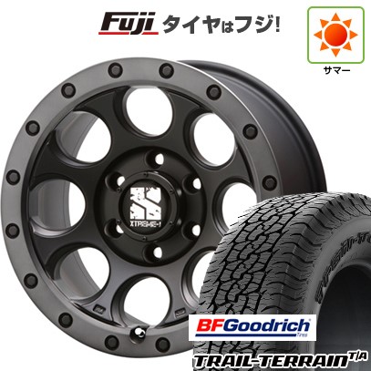 【新品国産車用 5穴114.3車】 夏タイア 銀輪4本仕かける 235/60R18 BF好ましい分限者 トレールテレーンT/A ORBL MLJ エクストリームJ XJ03 18in